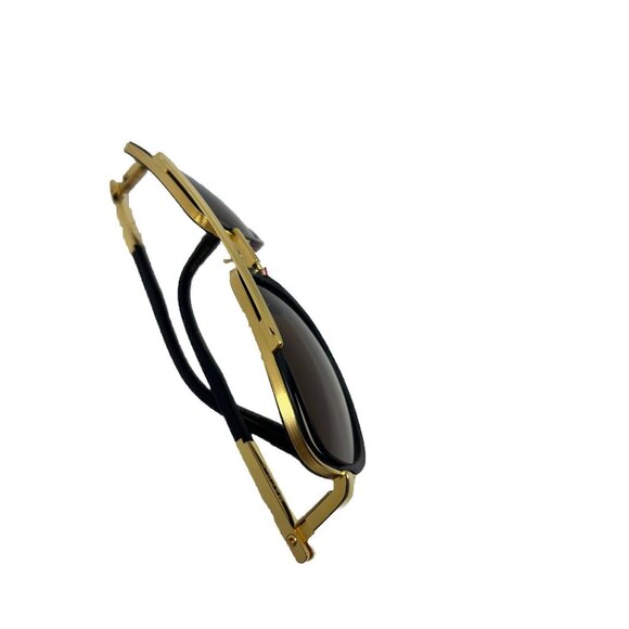 New With Defect DITA MACH-S DTS412-A-01 YELLOW GOLD MATTE BLACK For Men Stylish - Picture 4 of 11